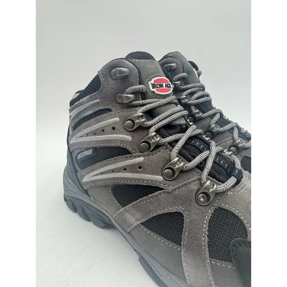 NEW Iron Age SURVEYOR Men's Hiking Boot Grey/Black US Size 11 Medium NIB