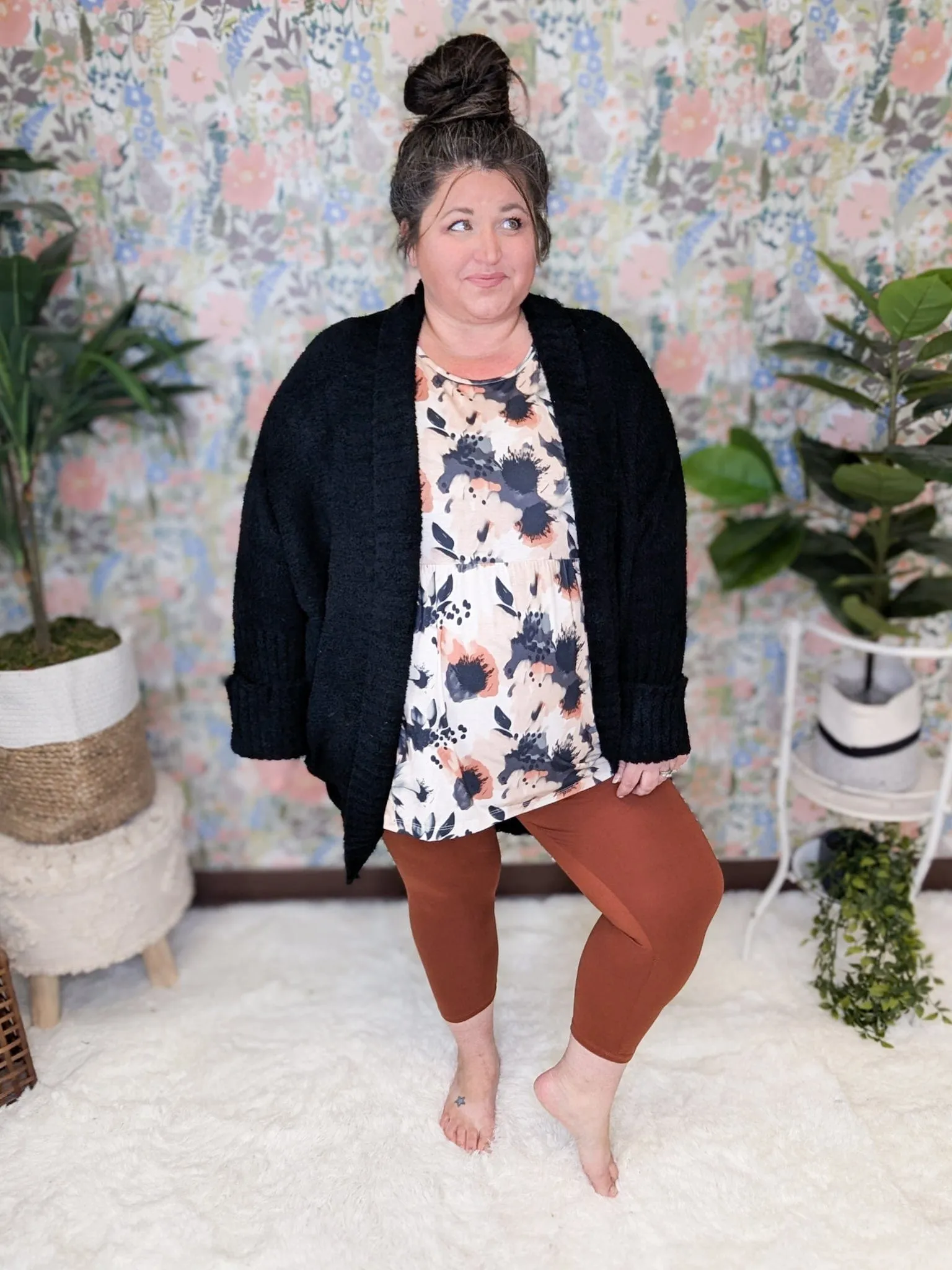 Norah Capri-7/8 Leggings in Solids
