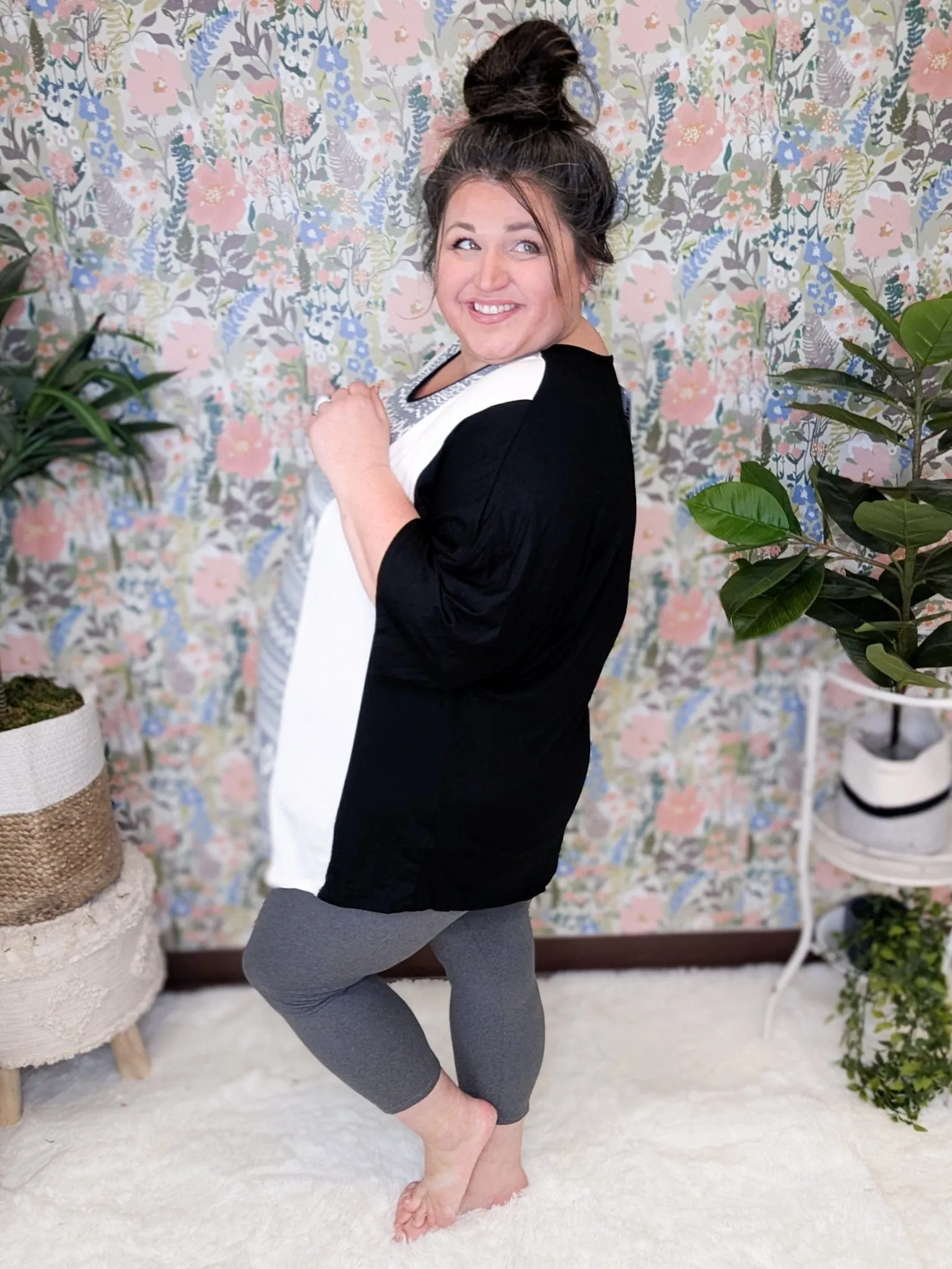 Norah Capri-7/8 Leggings in Solids