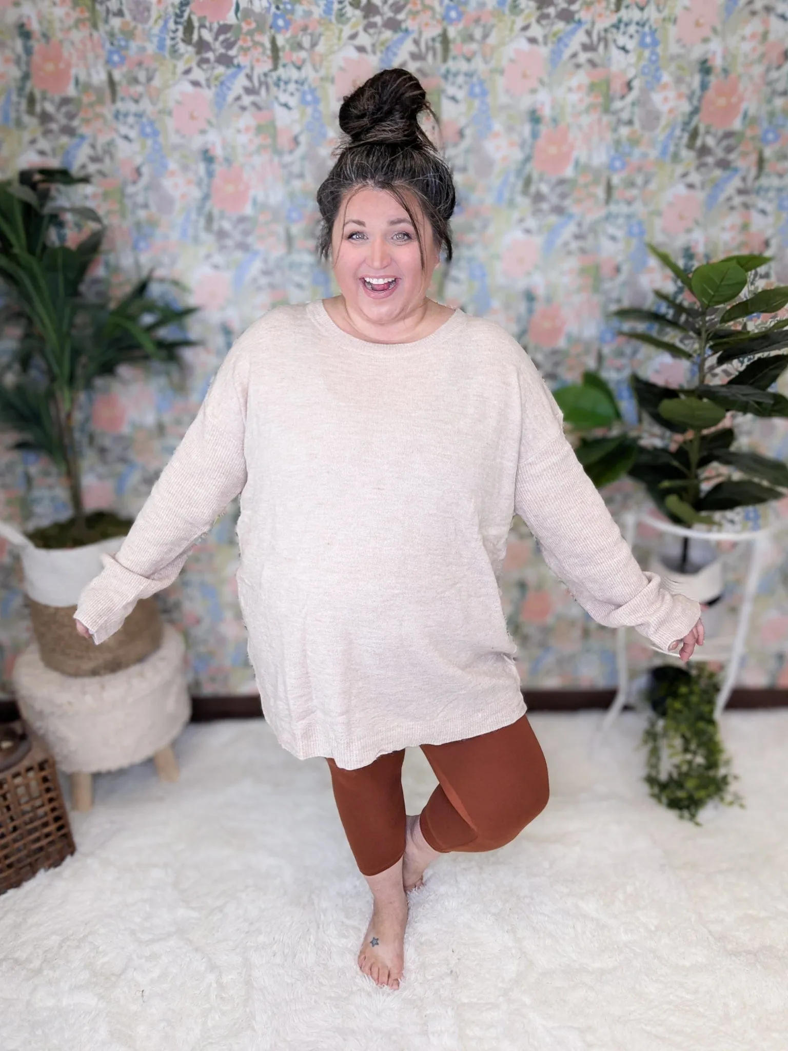 Norah Capri-7/8 Leggings in Solids