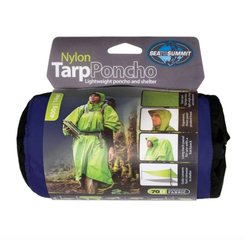 Nylon Tarp Poncho