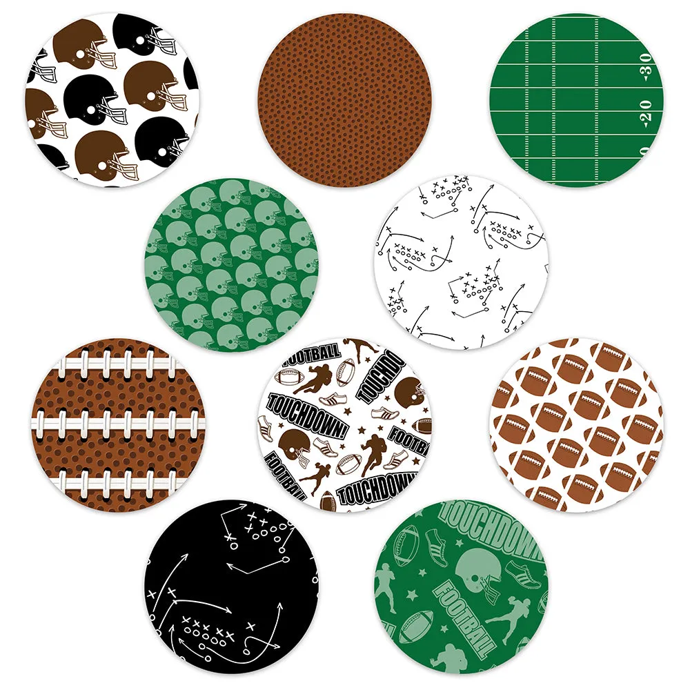 Omnipod Football Mix Design Patches