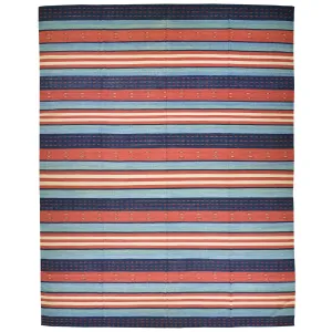 One Of A Kind Gabbeh Style Kilim Wool Rug (Size 9.7 X 12.2) Brral-2181
