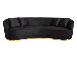 ONYX SOFA - BLACK