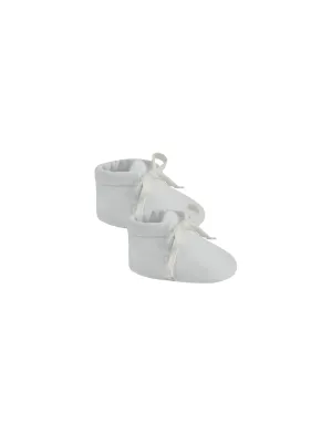 ORGANIC Baby Booties || Sky