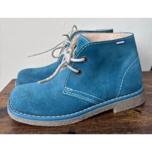 Pablosky Boys Suede booties in Turquoise Size 31 / Néw