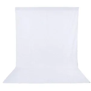 Phot-R 3x3m White Non-Woven Backdrop