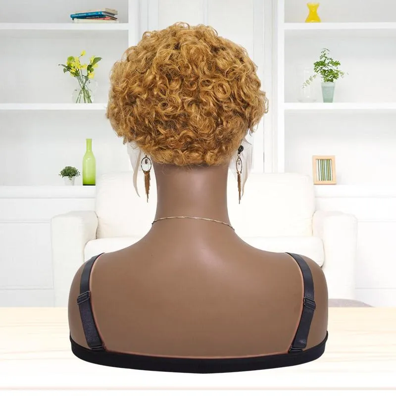 Pixie Wigs Italian Curly Lace Front Bob Short Cut Wig Stylish Human Hair