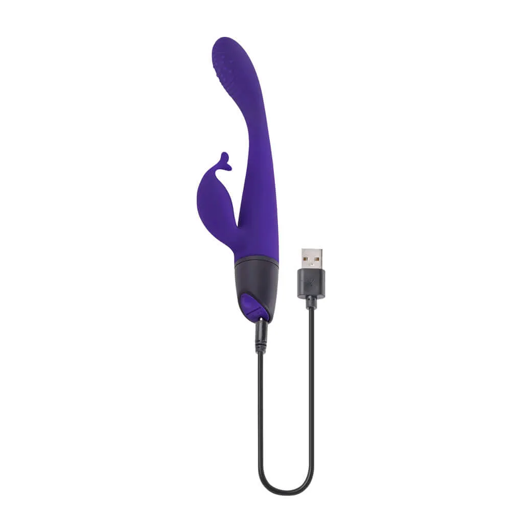 Plum Passion Rabbit Massager - Purple