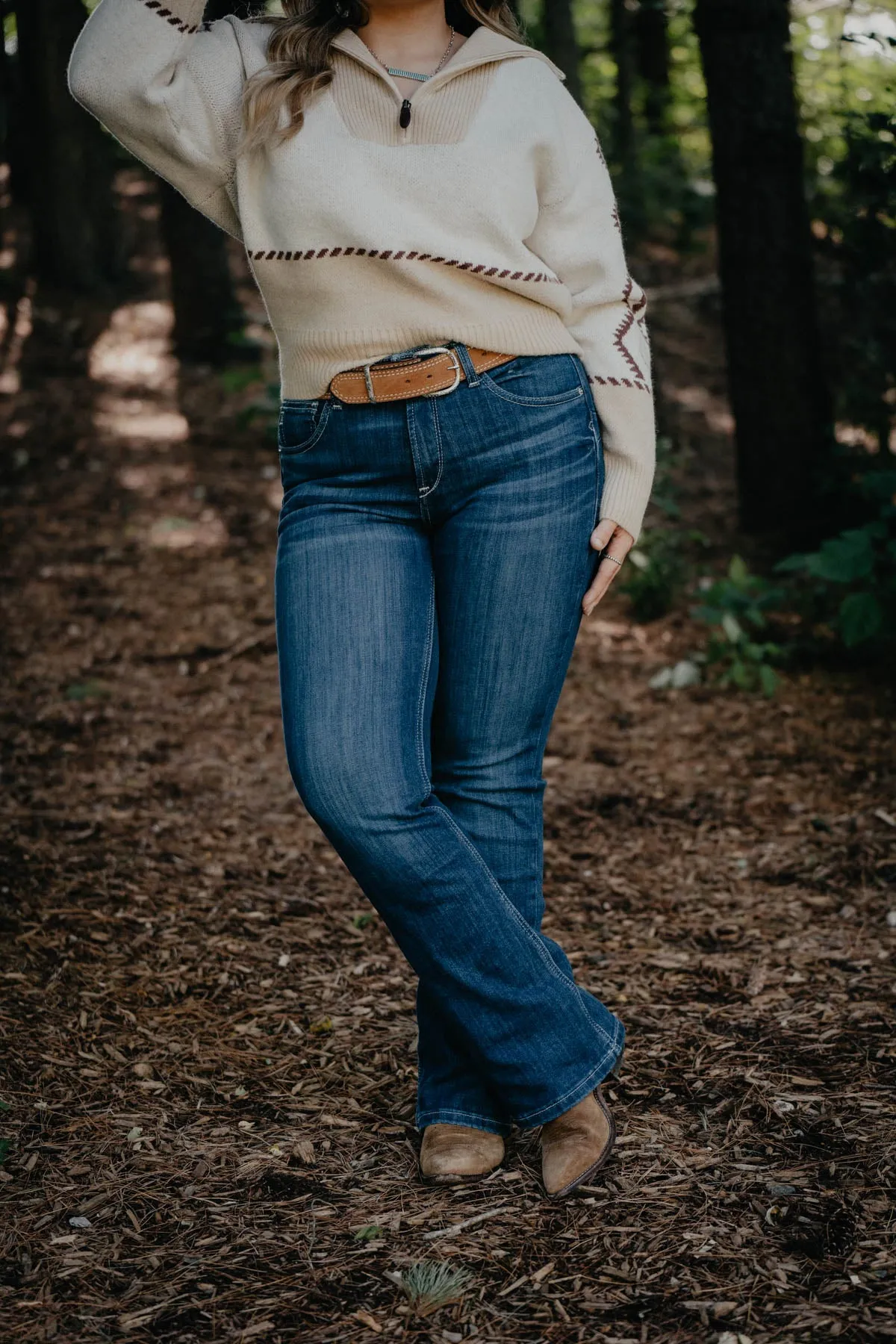 'Portland' High Rise Bootcut Jean by Ariat (24-34)