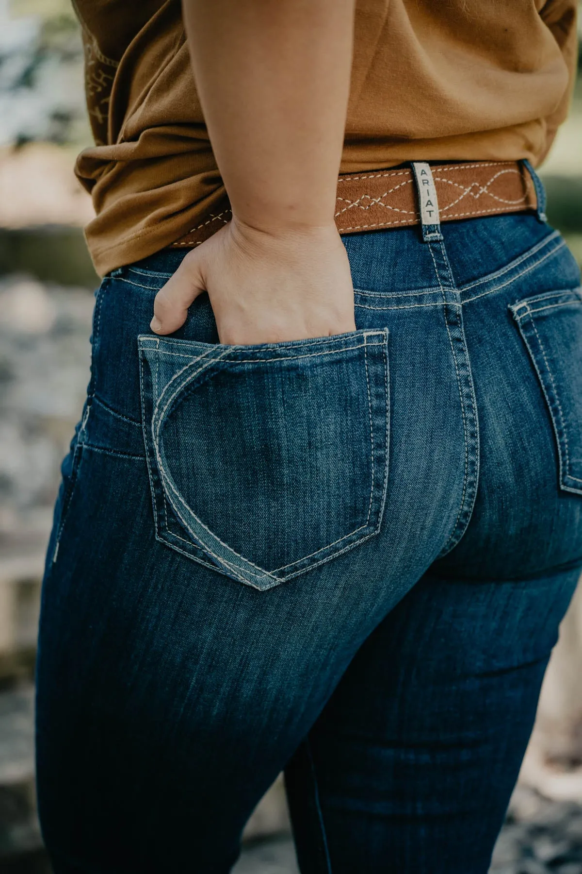 'Portland' High Rise Bootcut Jean by Ariat (24-34)