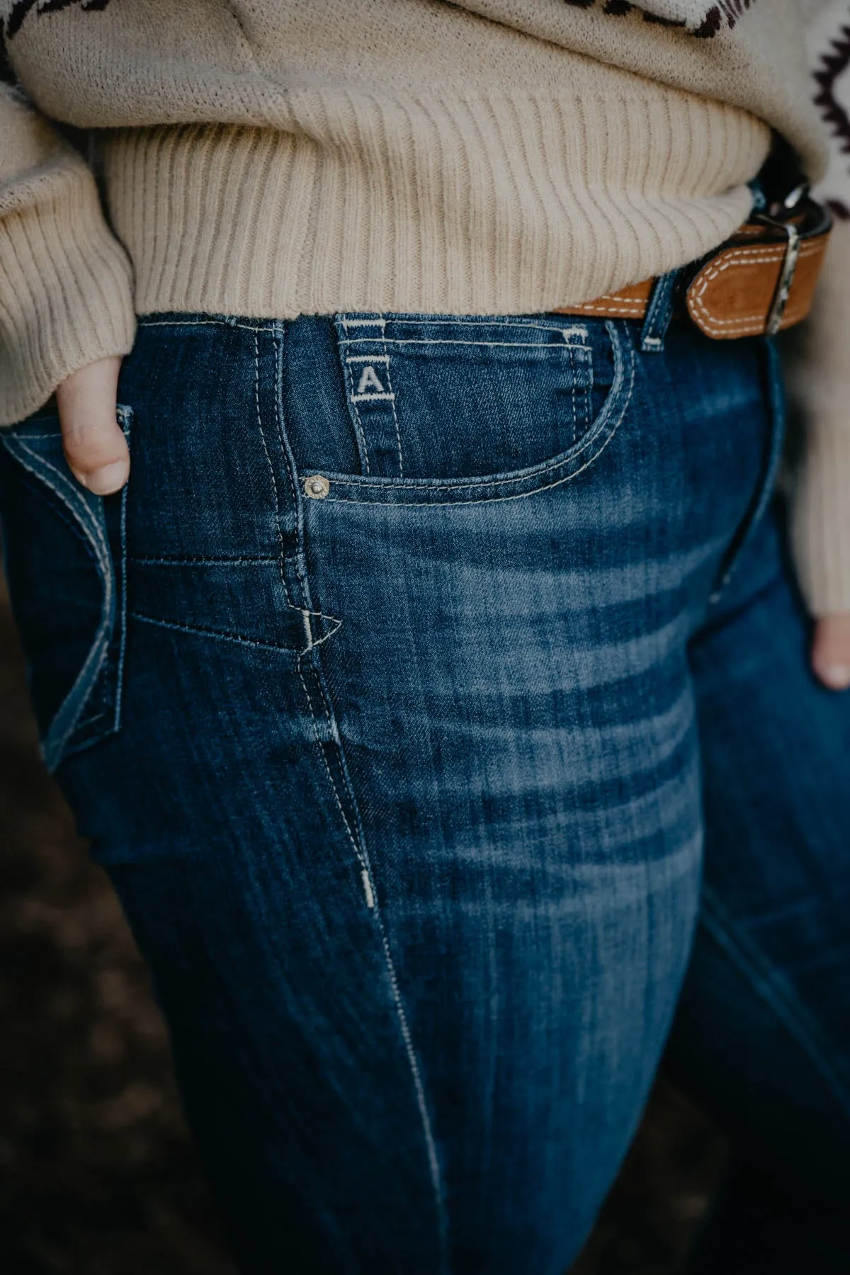'Portland' High Rise Bootcut Jean by Ariat (24-34)