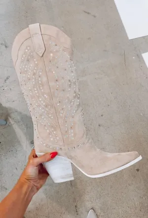*Pre-Order* Knox Rhinestone Western Boots