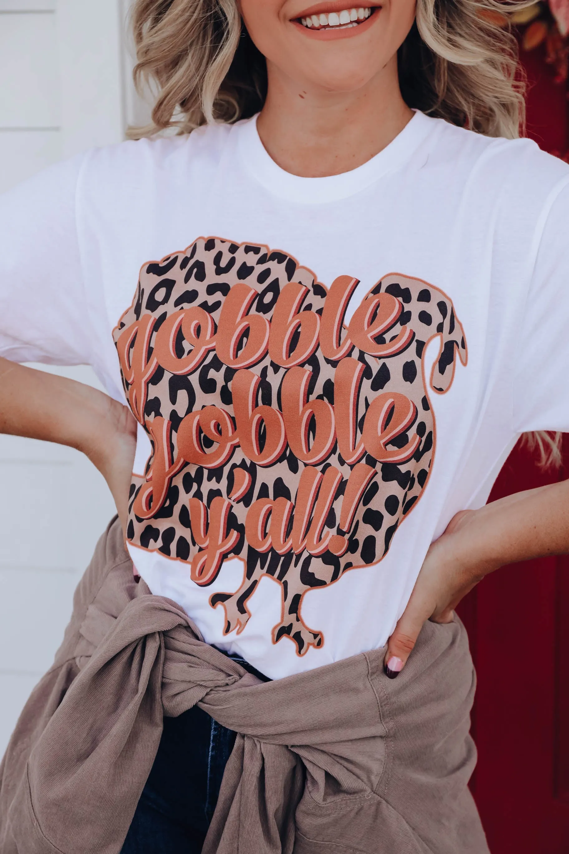 "Gobble Gobble Y'all!" Graphic Tee