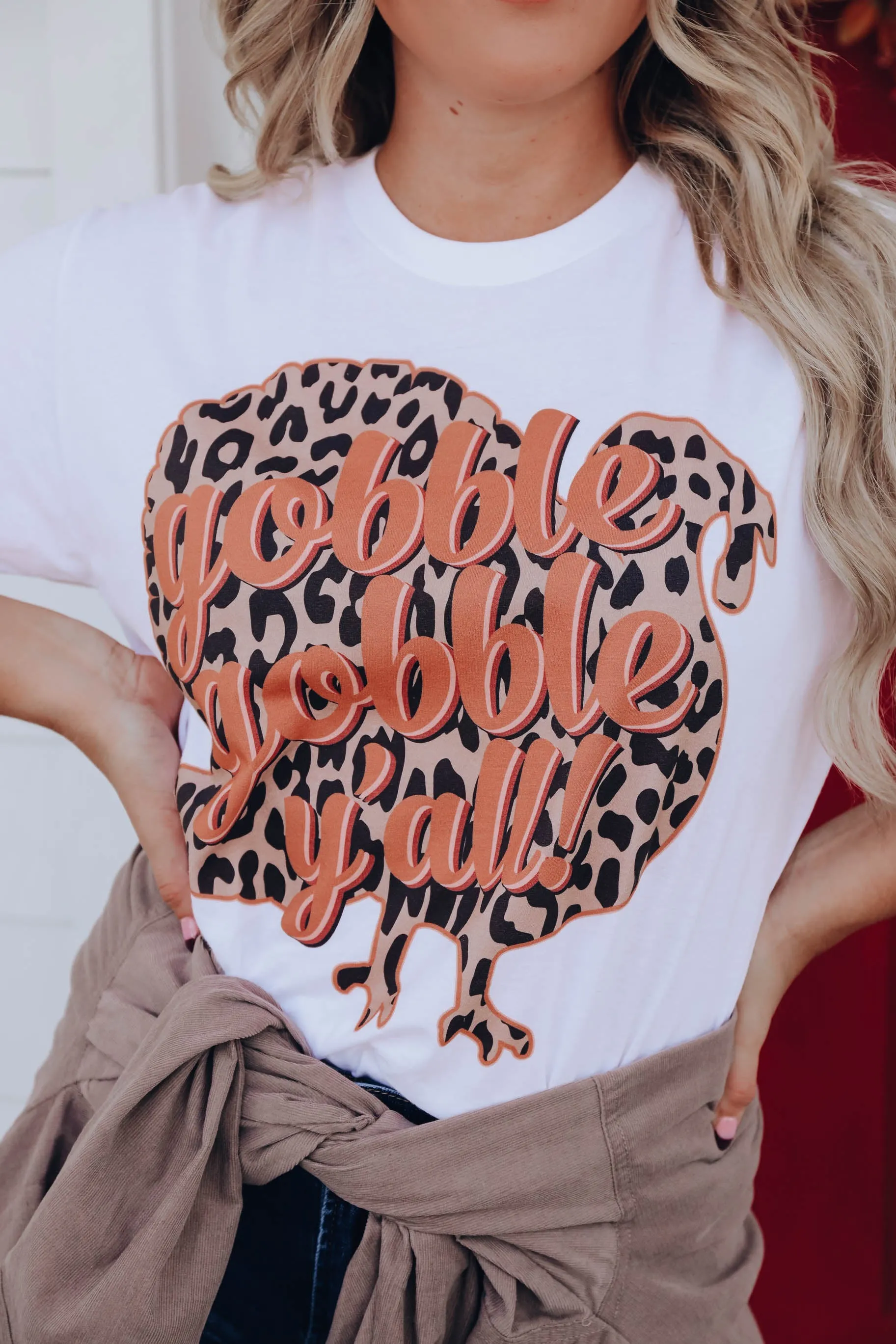 "Gobble Gobble Y'all!" Graphic Tee