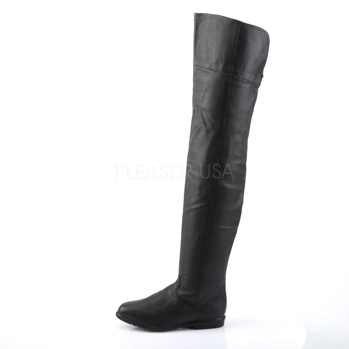 RAVEN-8826  Black Leather (P)