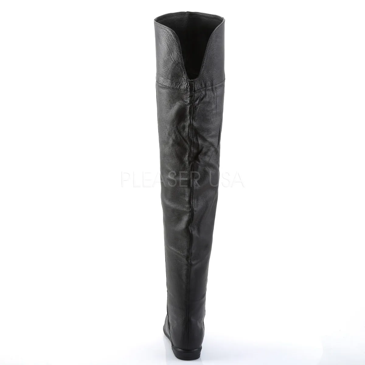 RAVEN-8826  Black Leather (P)