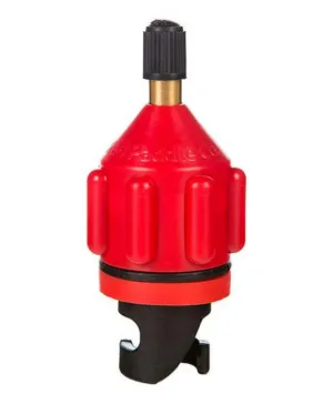 Red Paddle Electric Pump Schrader Valve Adaptor