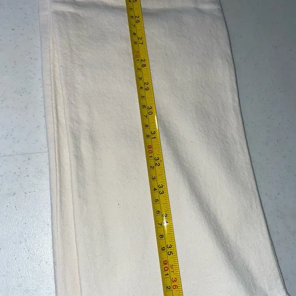 Re/done 70s ultra high rise stove pipe Jeans Size 23