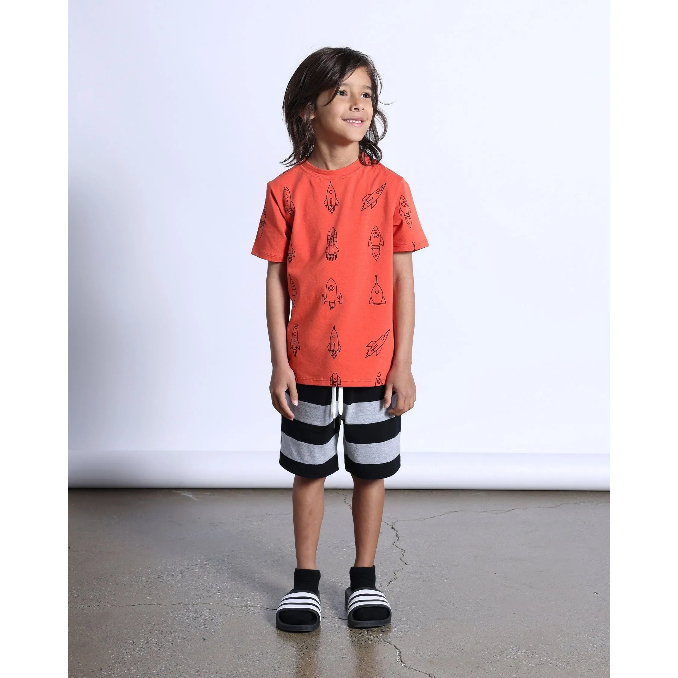 Rockets Tee- Warm Orange
