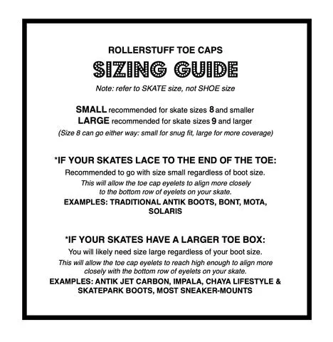 RollerStuff Toe Caps Purple