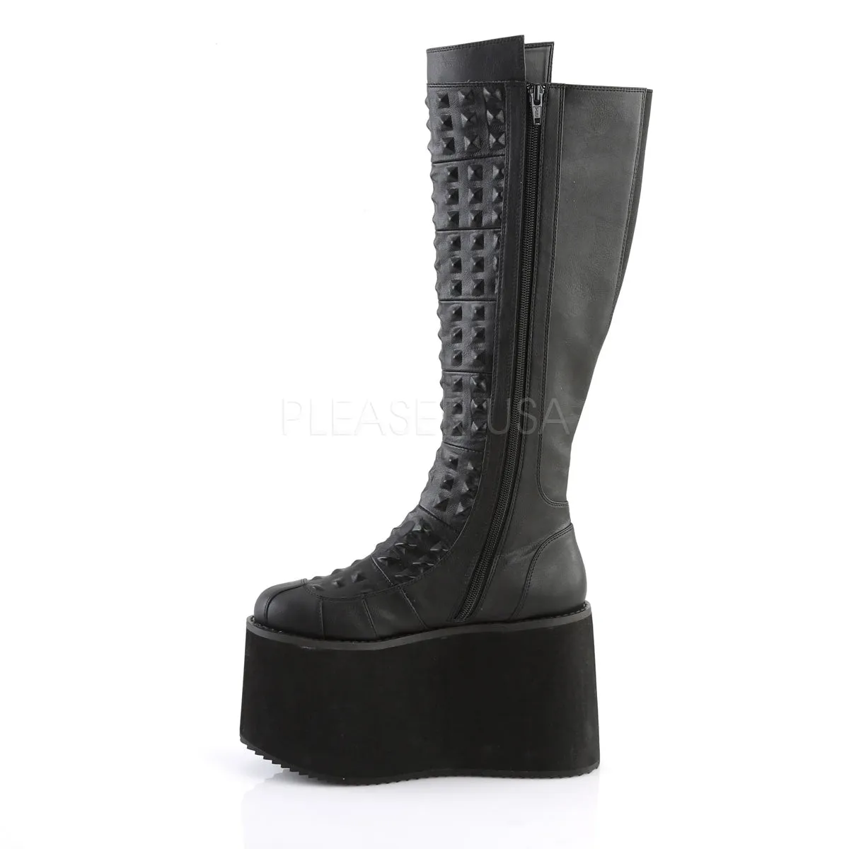 ROT-13  Black Faux Leather