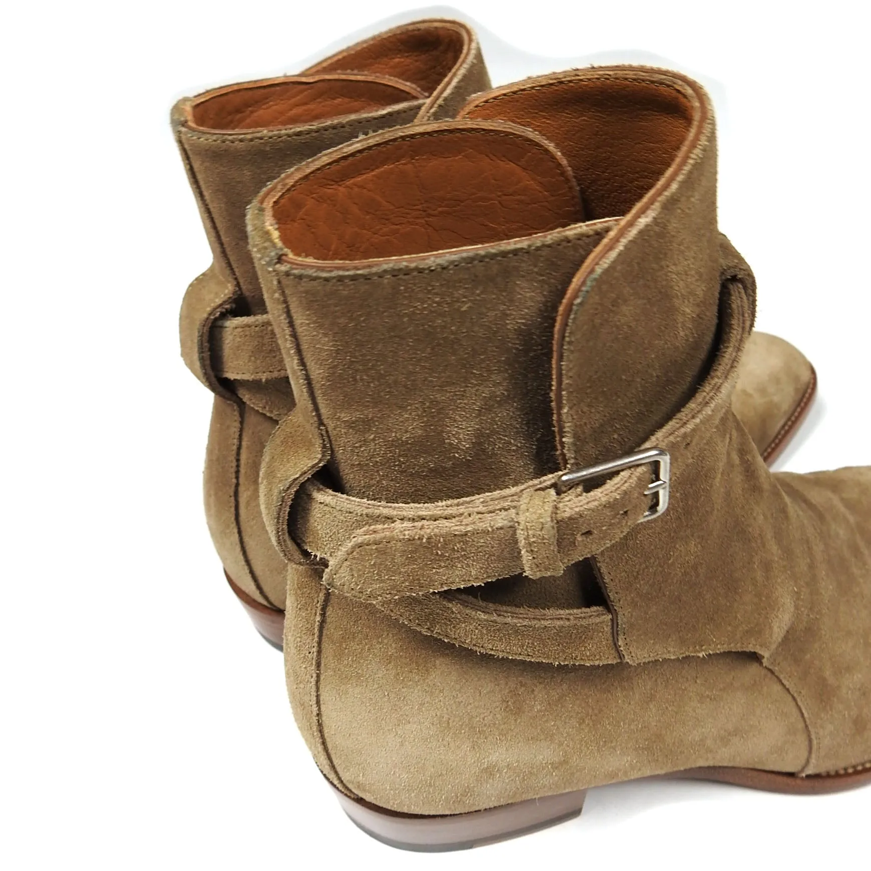 Saint Laurent Suede Wyatt 30 Jodhpur Boots Size 40.5 || 7.5