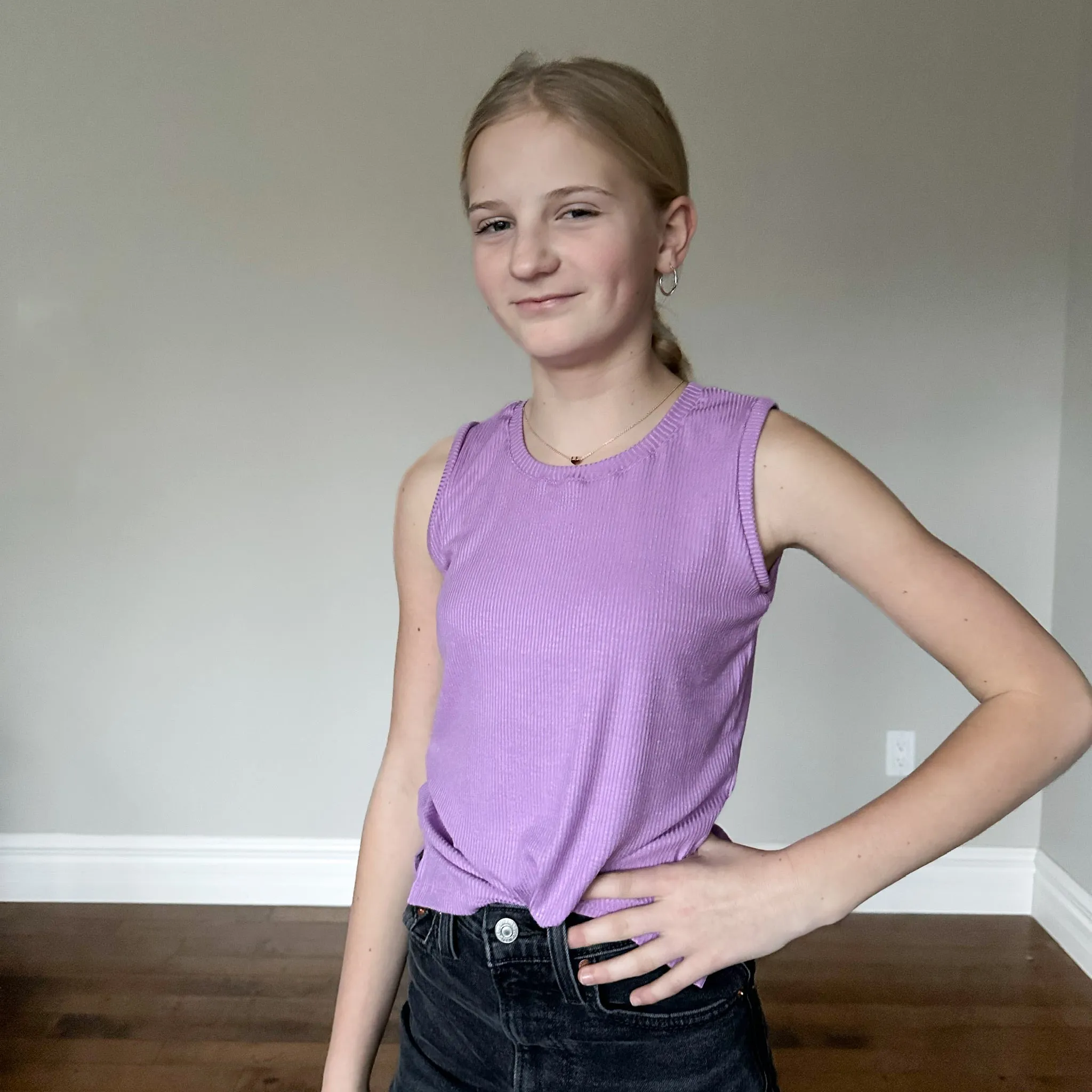SALE! Youth Basic Solid Tank