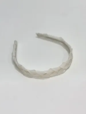 Sanur Woven Silk Organza Headband