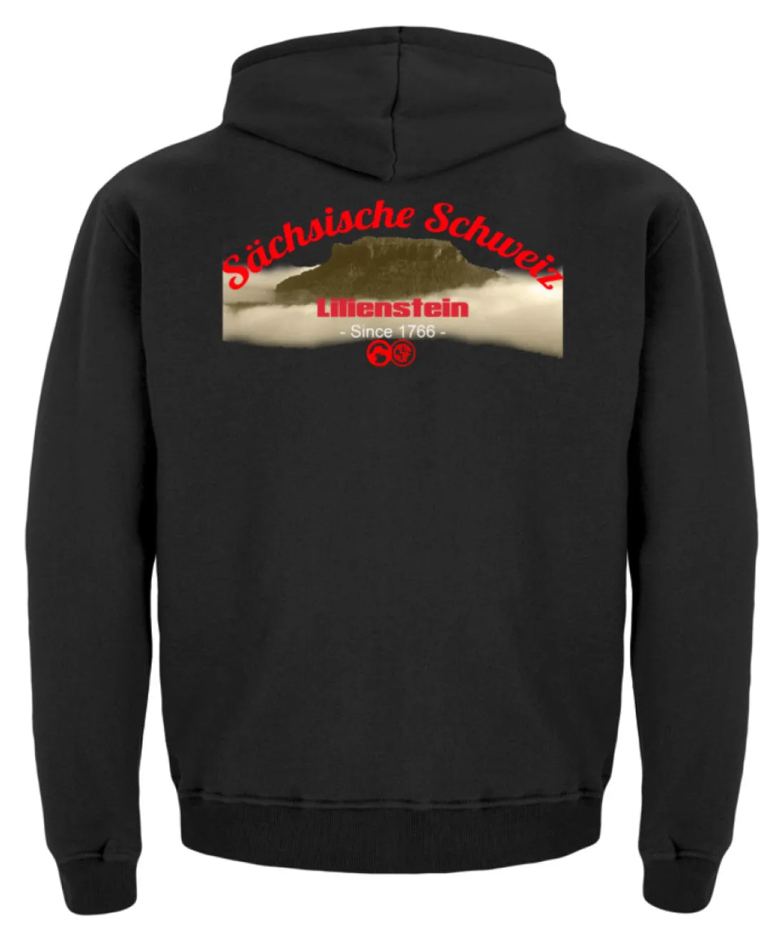 Sächsiche Schweiz - Lilienstein  - Kinder Hoodie