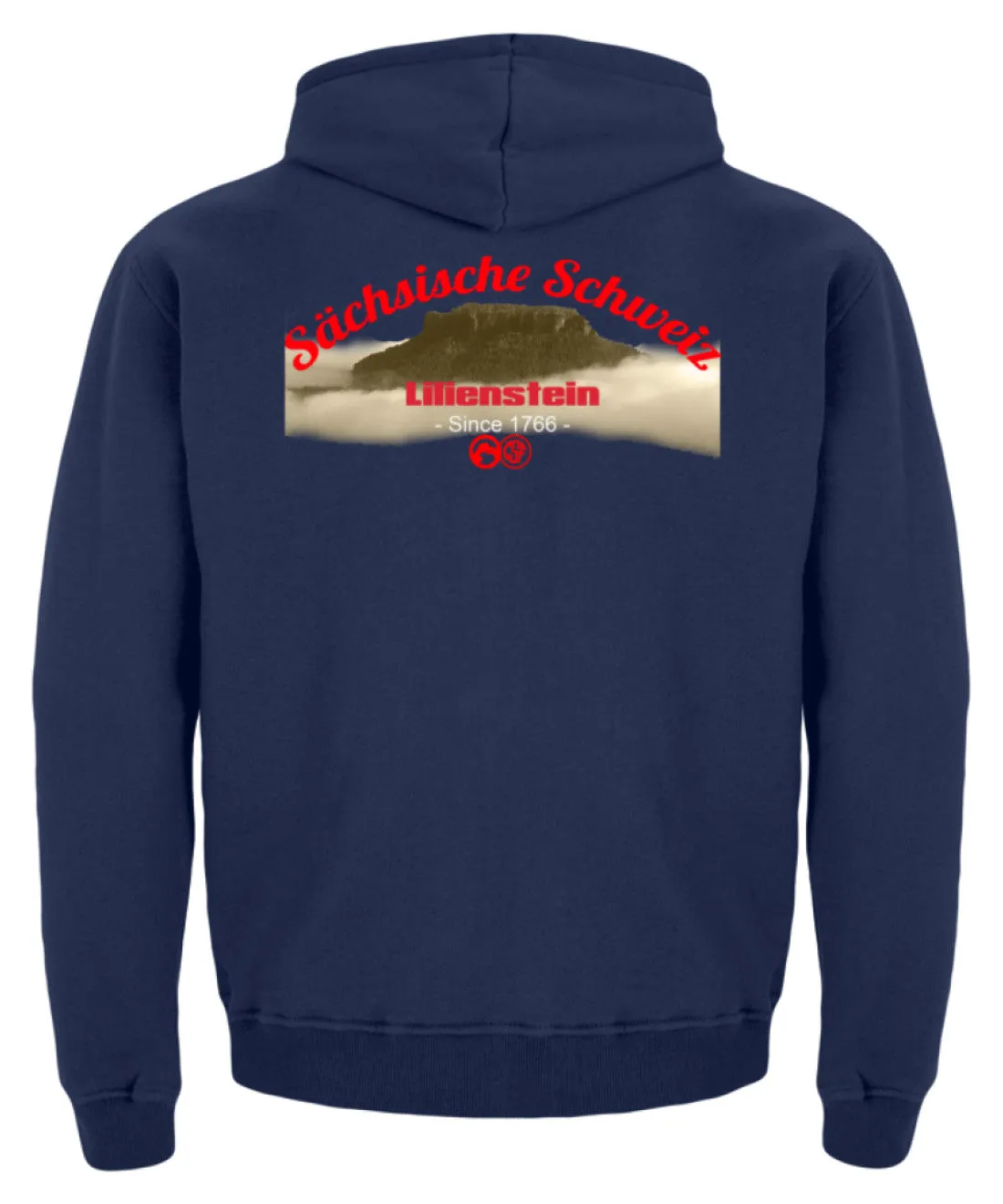 Sächsiche Schweiz - Lilienstein  - Kinder Hoodie