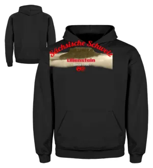 Sächsiche Schweiz - Lilienstein  - Kinder Hoodie