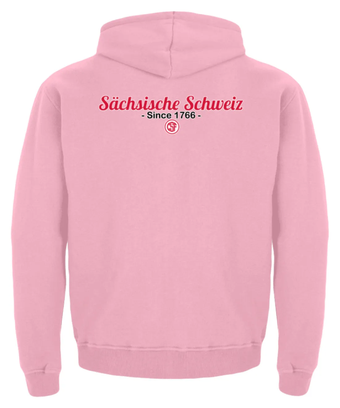 Sächsiche Schweiz Schriftzug  - Kinder Hoodie