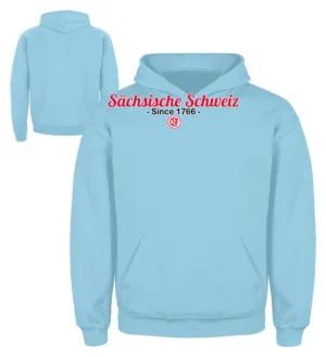 Sächsiche Schweiz Schriftzug  - Kinder Hoodie