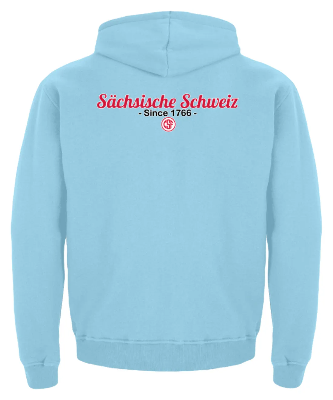 Sächsiche Schweiz Schriftzug  - Kinder Hoodie