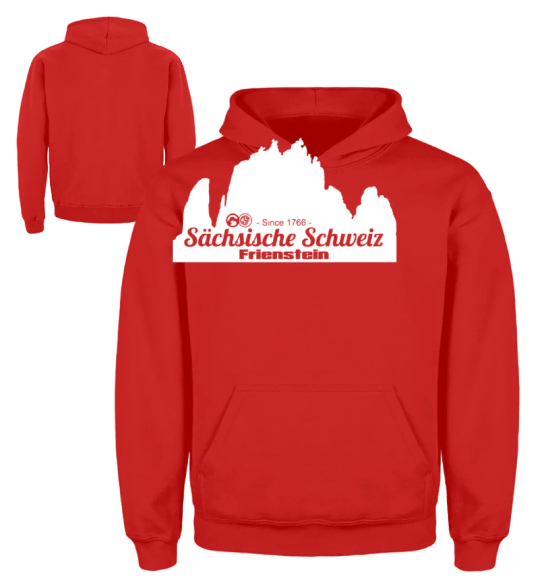 Sächsische Schweiz - Frienstein  - Kinder Hoodie