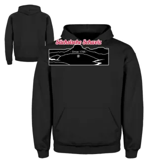 Sächsische Schweiz - Lilienstein  - Kinder Hoodie