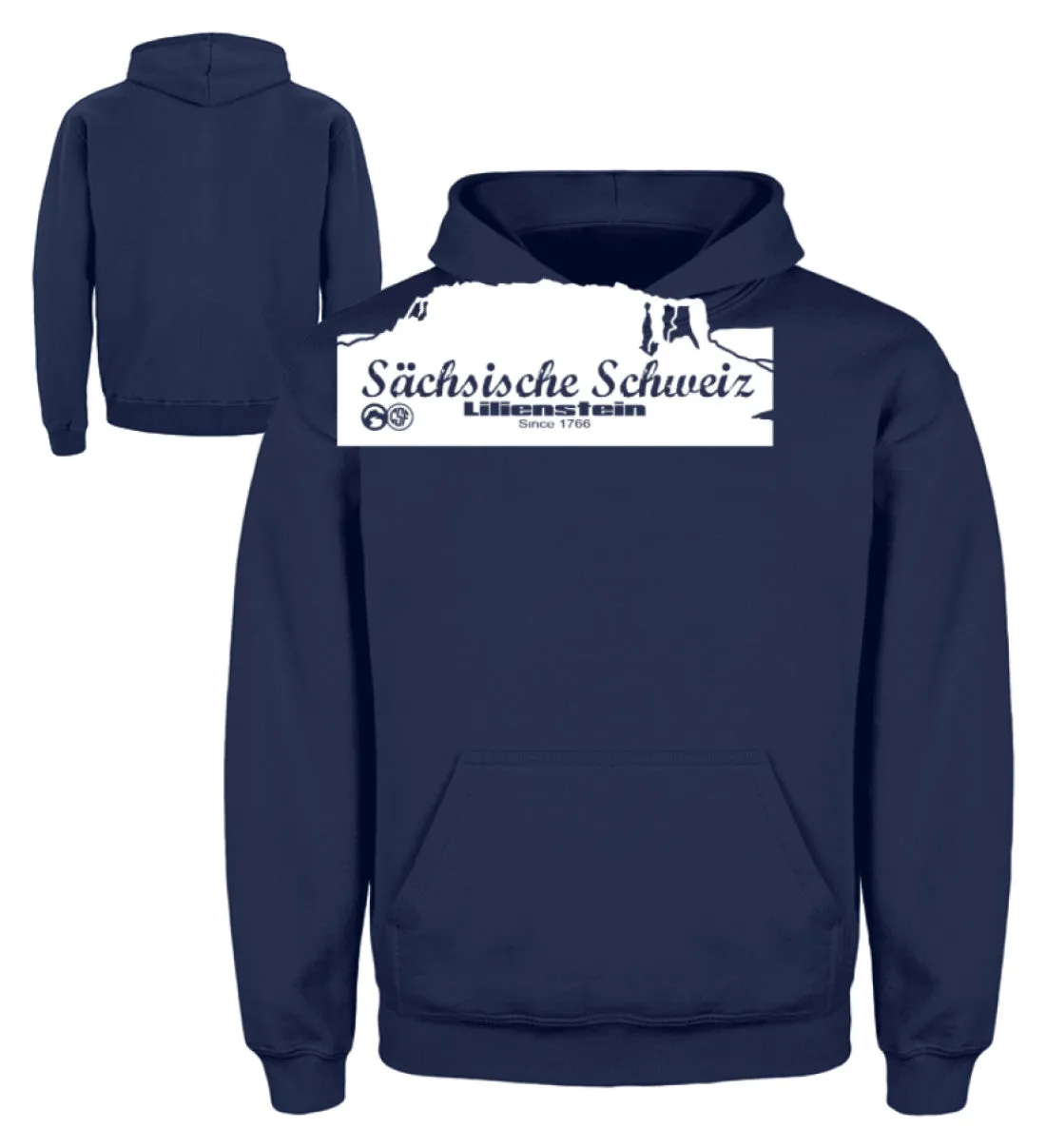 Sächsische Schweiz - Lilienstein  - Kinder Hoodie