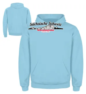 Sächsische Schweiz - Schrammsteine  - Kinder Hoodie