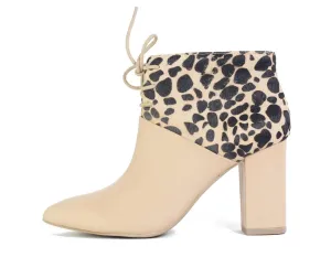 Seychelles for Women: Nonchalant Vacchetta Leather Cheetah Pony Hair High Heels