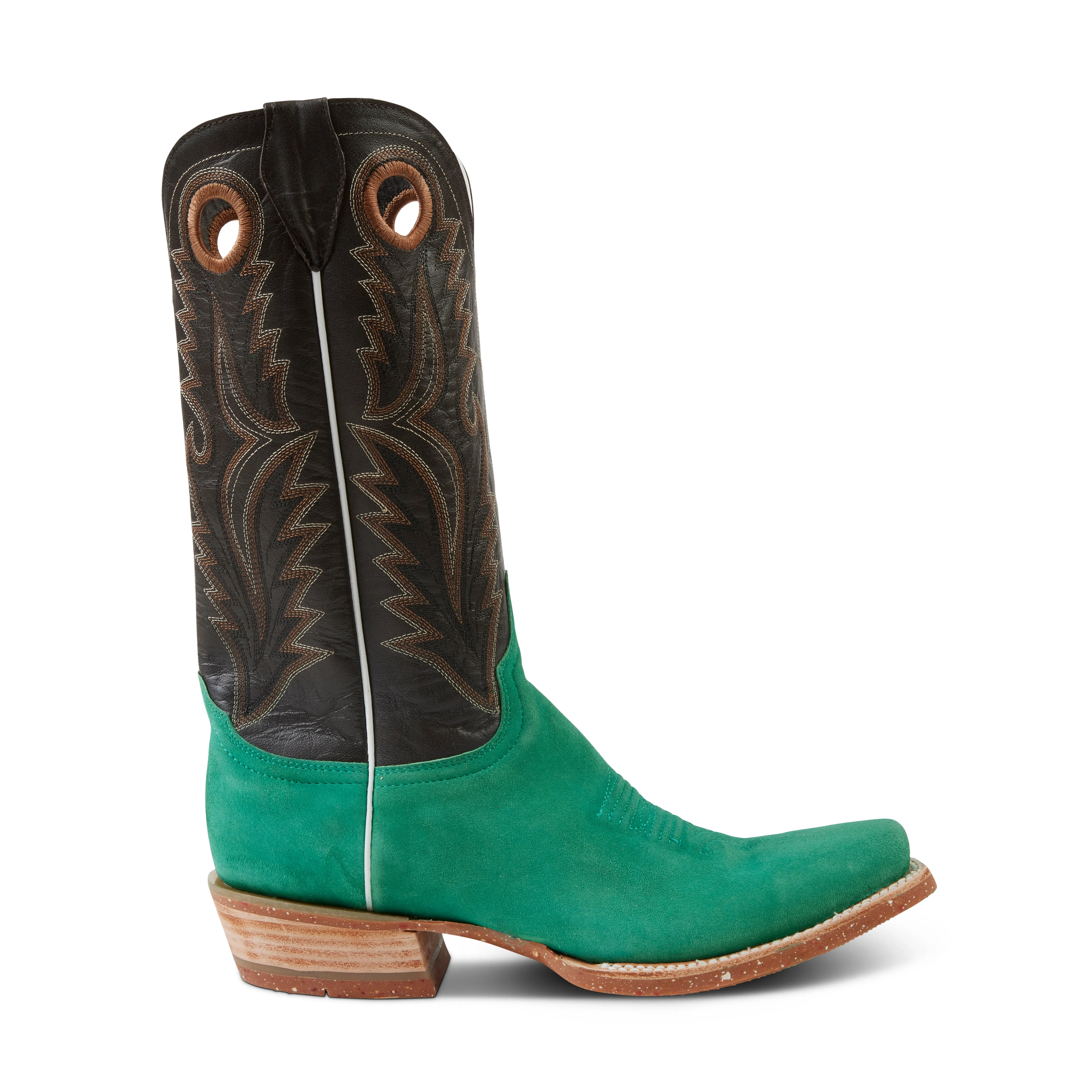 Shane (Rubber Sole) - Cutter Toe - Jade