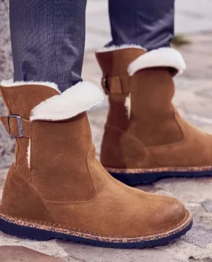Shearling Uppsala Boot Dark Tea
