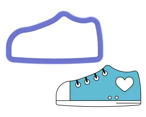 Shoe Cookie Cutter
