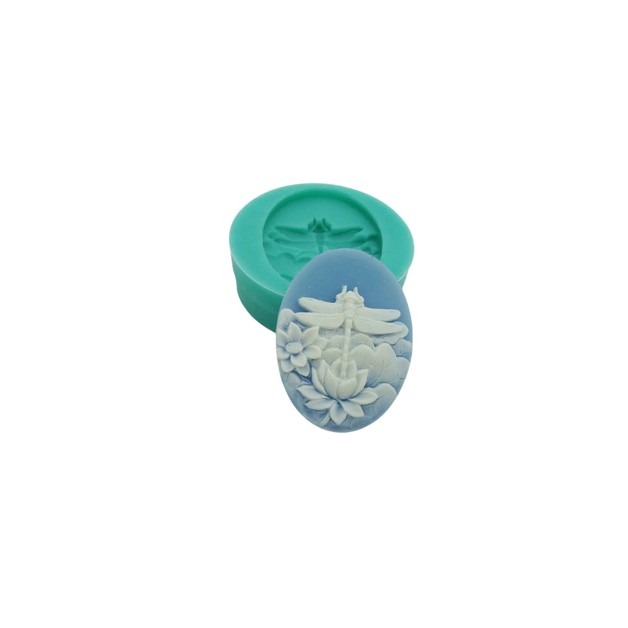 Silicone Mold  Dragonfly Flexible  for Crafts, Jewelry, Resin, Polymer Clay.