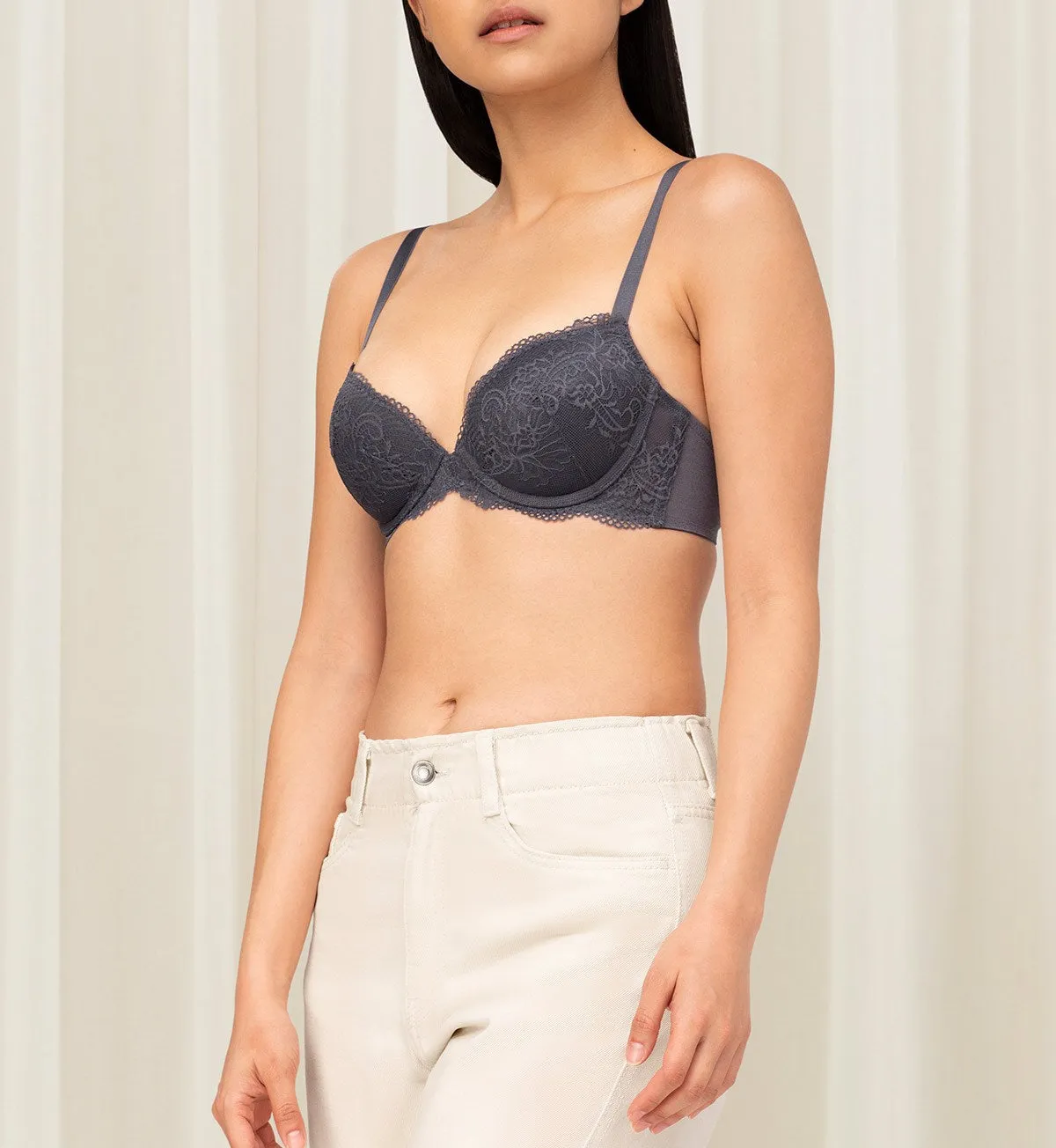 SIMPLY STYLE LARKSPUR WIRED PUSH UP BRA