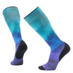 Smartwool Ski Targeted Cushion Compression Print Over-the-Calf Socks