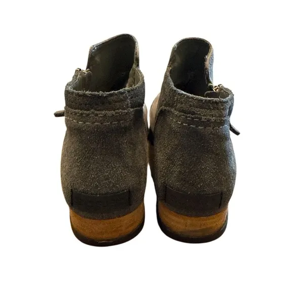 Sorel Major Low Canvas/suede Chukka Ankle Booties
