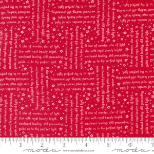 Starberry, Woven Song in Red