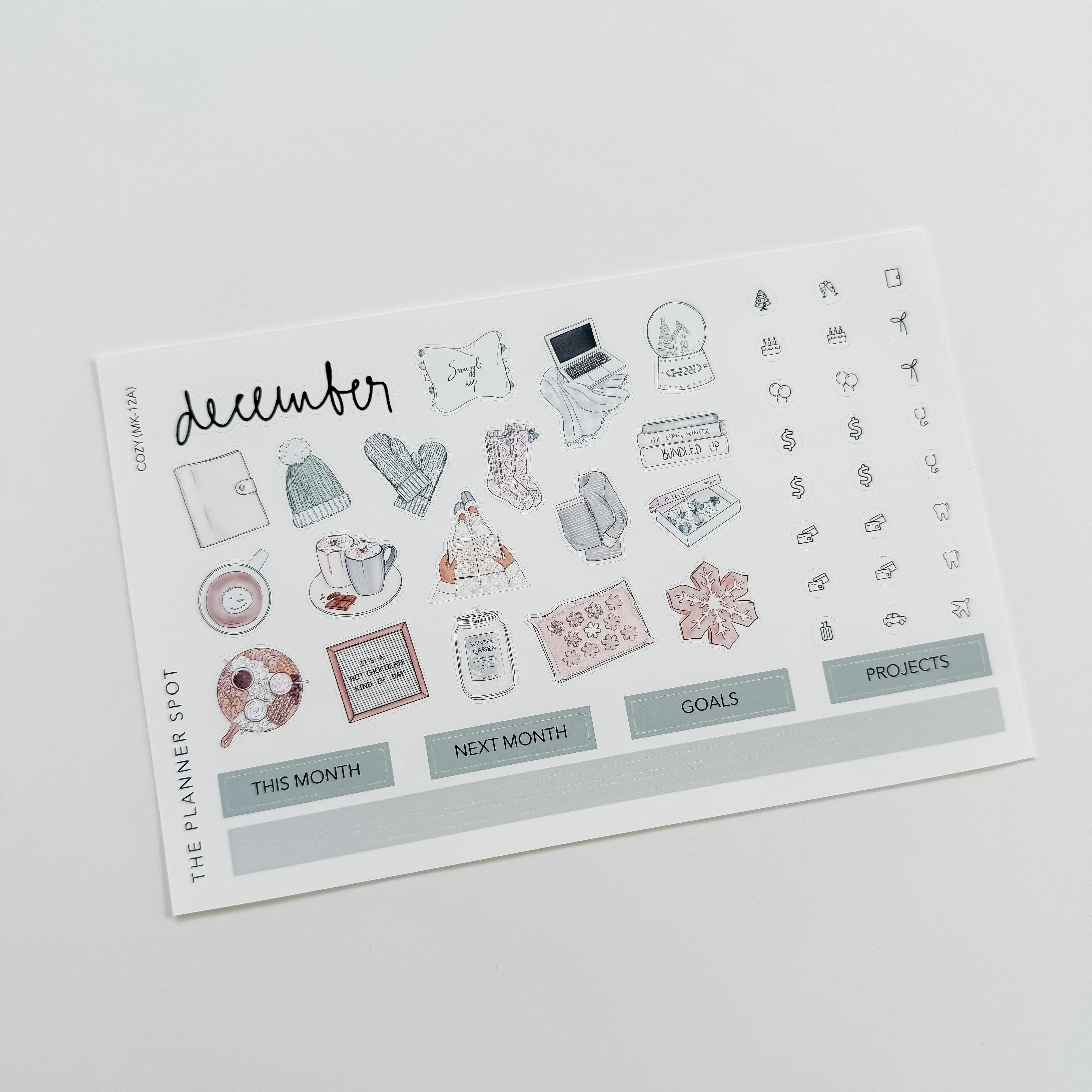 Sticker Kit - December "Cozy"