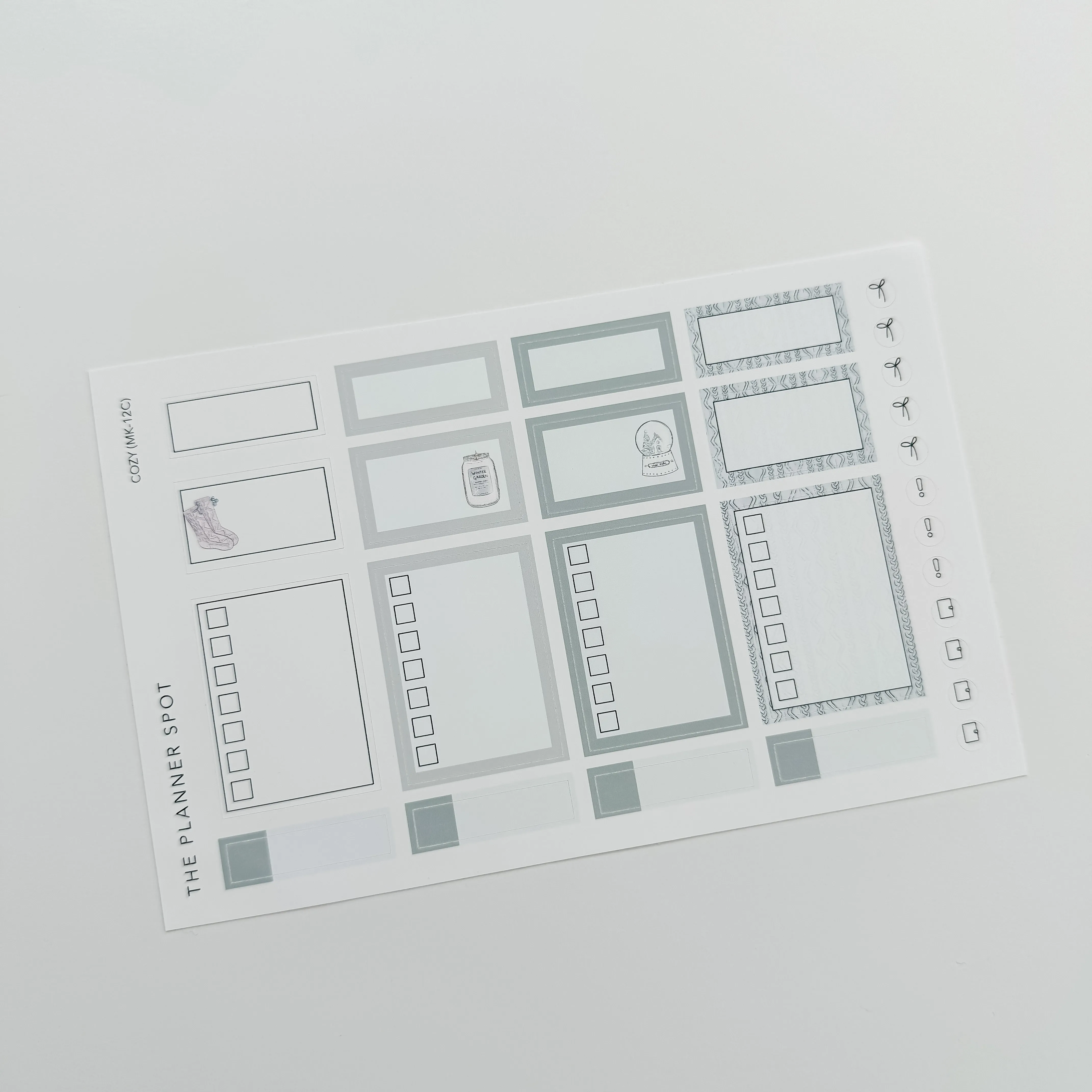 Sticker Kit - December "Cozy"